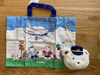 Amazon.co.jp: ANA機内販売 ファミリア コラボ レッスンバッグ