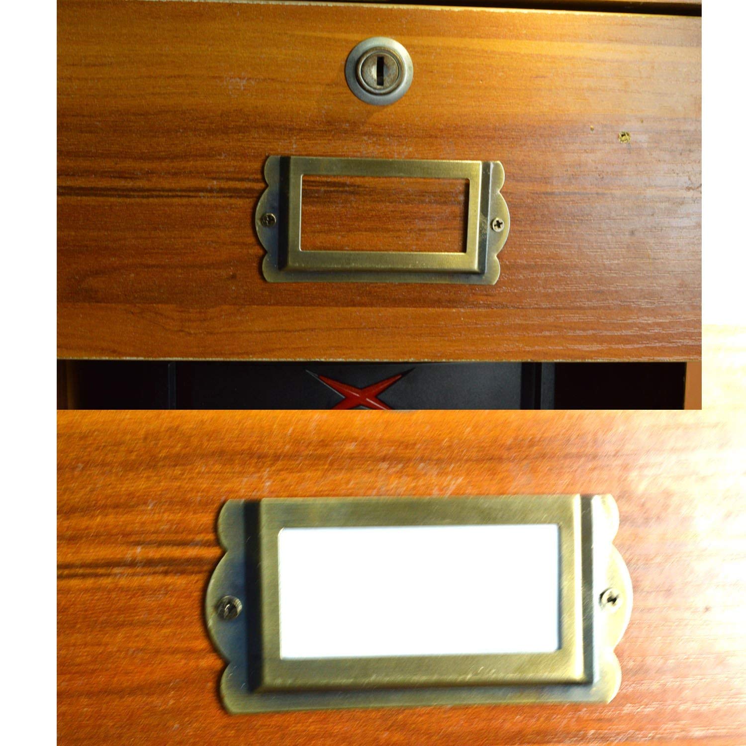 Buy 10Pack Office Library File Drawer Card Tag Label Card