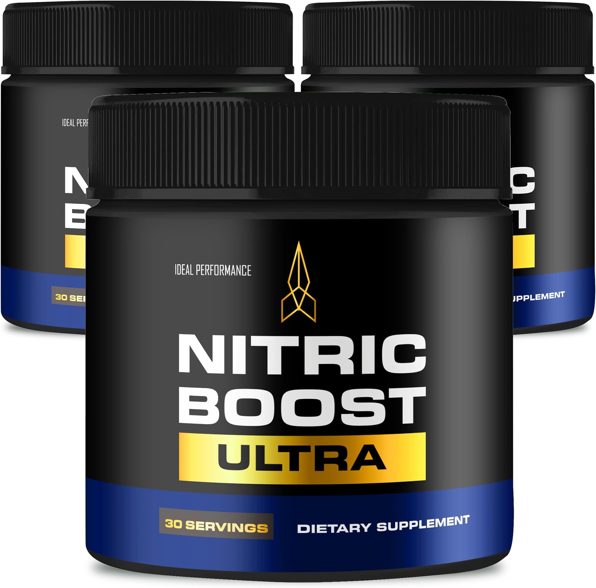 Nitric Boost Ultra Purple Powder, Nitric Boost Ultra for Men Official Formula to Support Energy Levels - Maximum Strength, Nitric Booster Ultra BCAA, NitricBoost Ultra Powder Support Reviews (3 Pack)