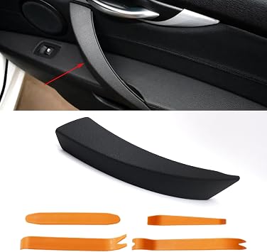 Interior Door Pull Cover Trim, Passenger Door Handle,Pull Strap Outer Cover