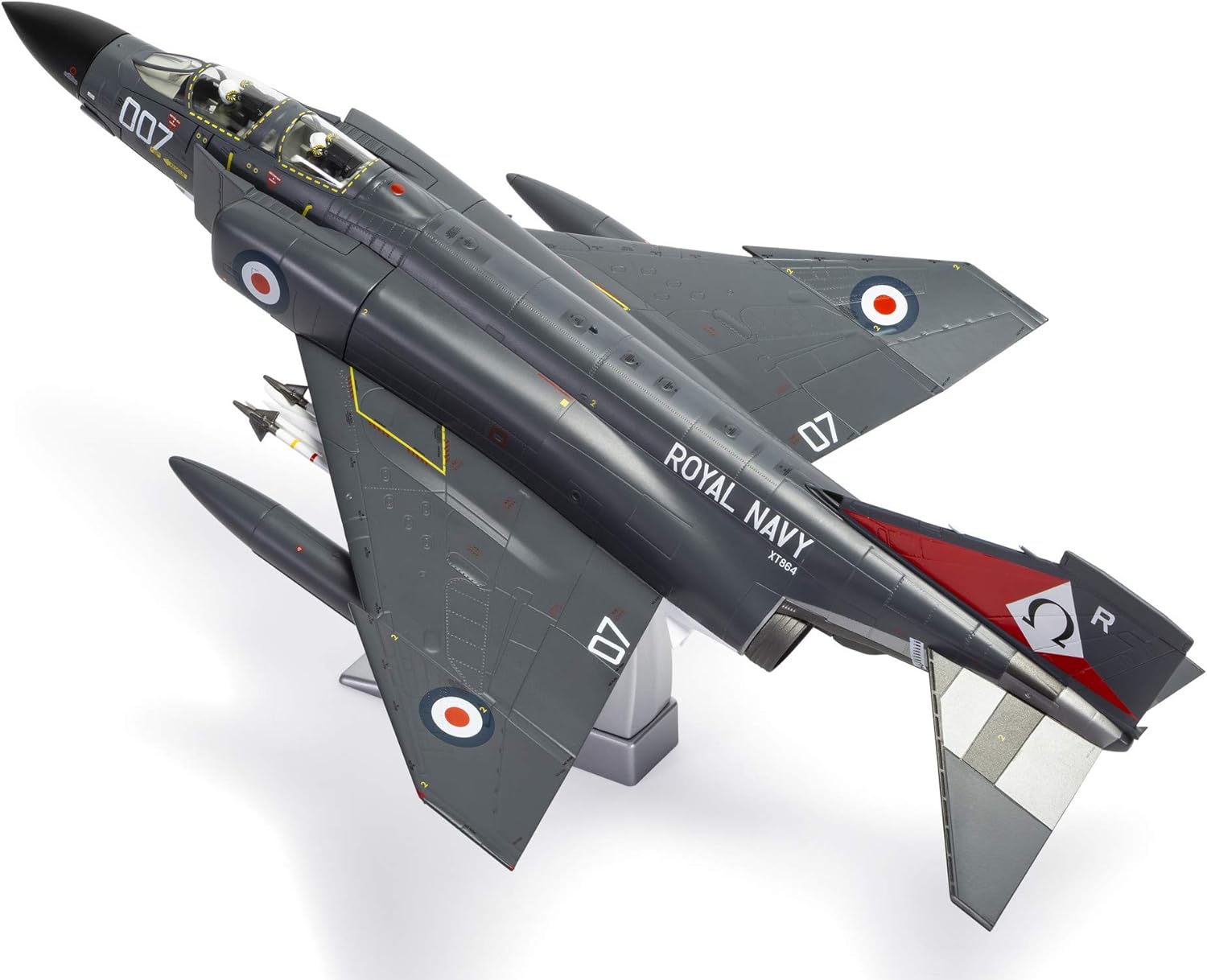 Amazing 🔥 Corgi Diecast Mcdonnell Douglas Phantom FG.1 HMS Ark Royal 1:48 Military Aircraft Display Model AA27901 , Black