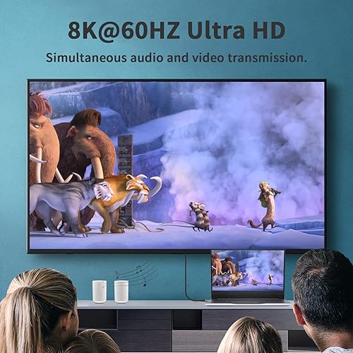 Miniatura 5 de Duttek Cable Thunderbolt 3 de 1 pie19.7 in, cable USB4 de 40 Gbps compatible con 100 W PD carga rápida 8K 60Hz video compatible con Thunderbolt 4 y