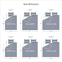 Vista 4 de Swift Home Ligero de gran tamaño, ultra suave, lavado con enzimas, textura arrugada, relleno de mezcla de algodón transpirable, juego de 2 piezas