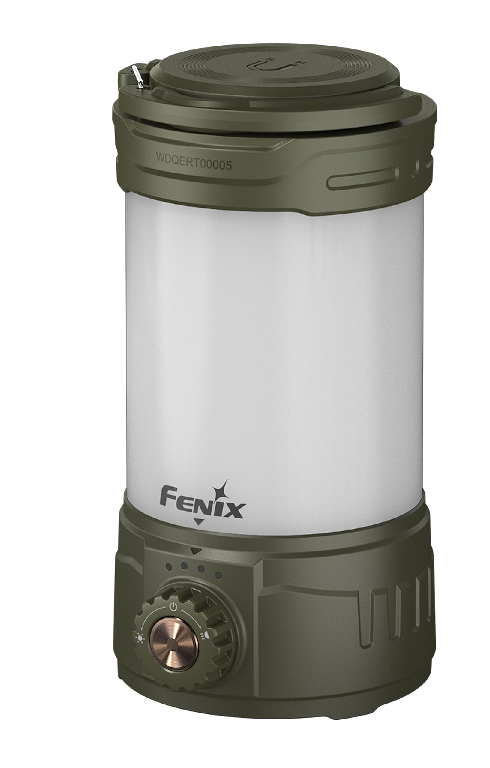 FENIX CL26R Pro - Lampada da campeggio a LED con connettore USB, 650 lumen, colore: Oliva
