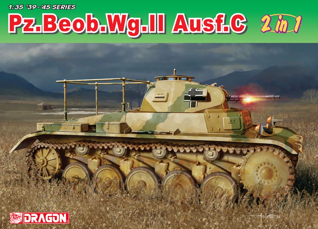Amazon | ドラゴン 1/35 第二次世界大戦 ドイツ軍 Pz.Beob.Wg.IIAusf