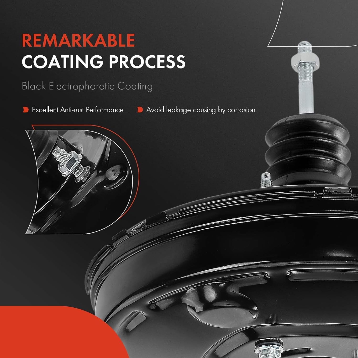 A-Premium Vacuum Power Brake Booster Compatible with Nissan Sentra 2013-2019, Without Master Cylinder