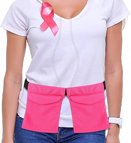 Miniatura 6 de Soporte de drenaje después de abdominoplastia, soporte de drenaje ajustable para mastectomía, bolsa de ducha, recuperación de cirugía de masectomía