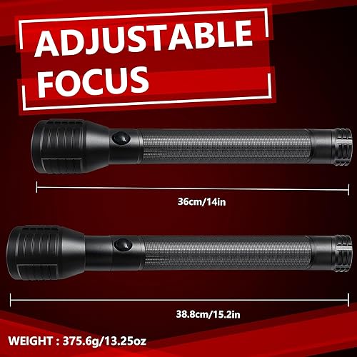 Miniatura 4 de Linterna LED de alta resistencia con batería D (4-D)