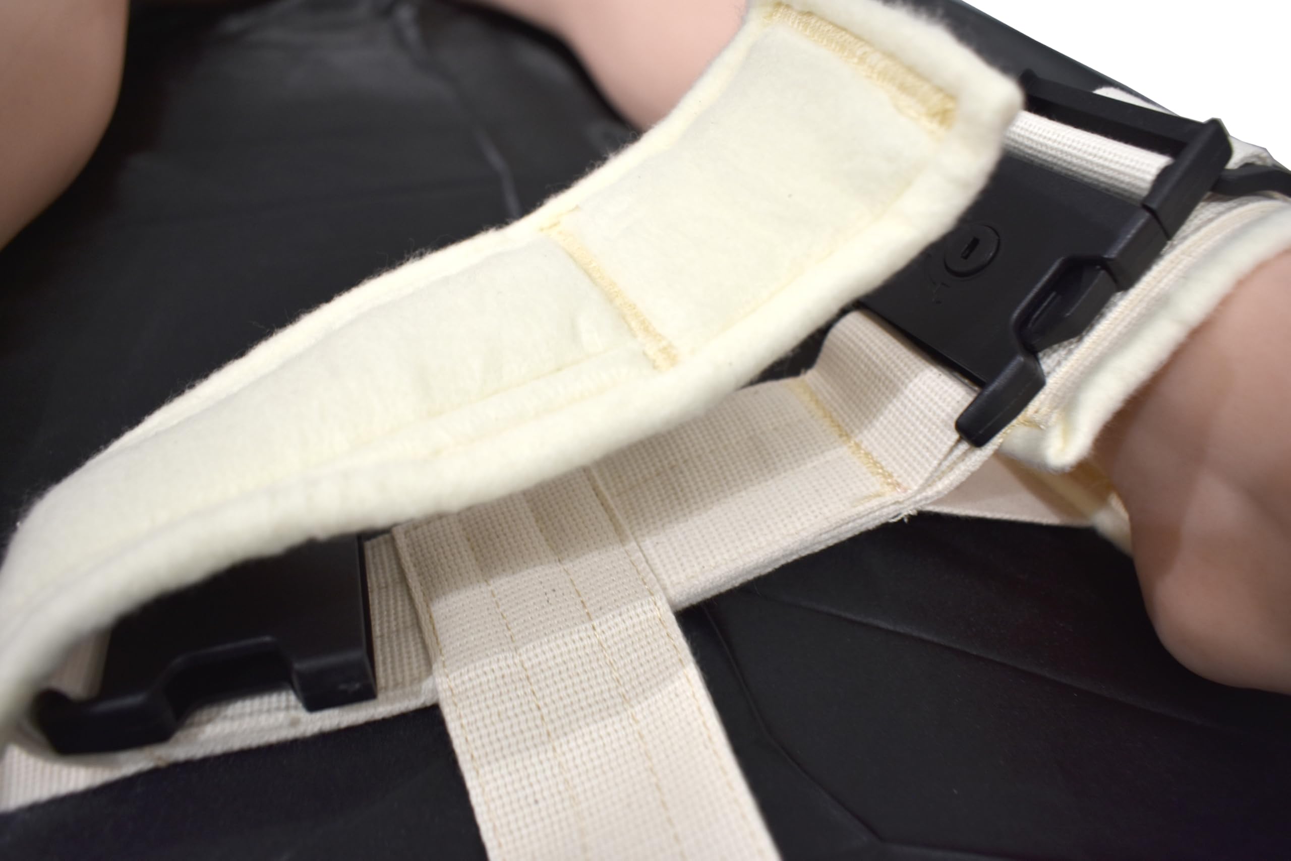 Menottes de lit cliniques verrouillables avec fermeture à clic, coton doux, menottes de pied ou de main BDSM Bondage, réglables et verrouillables avec clé