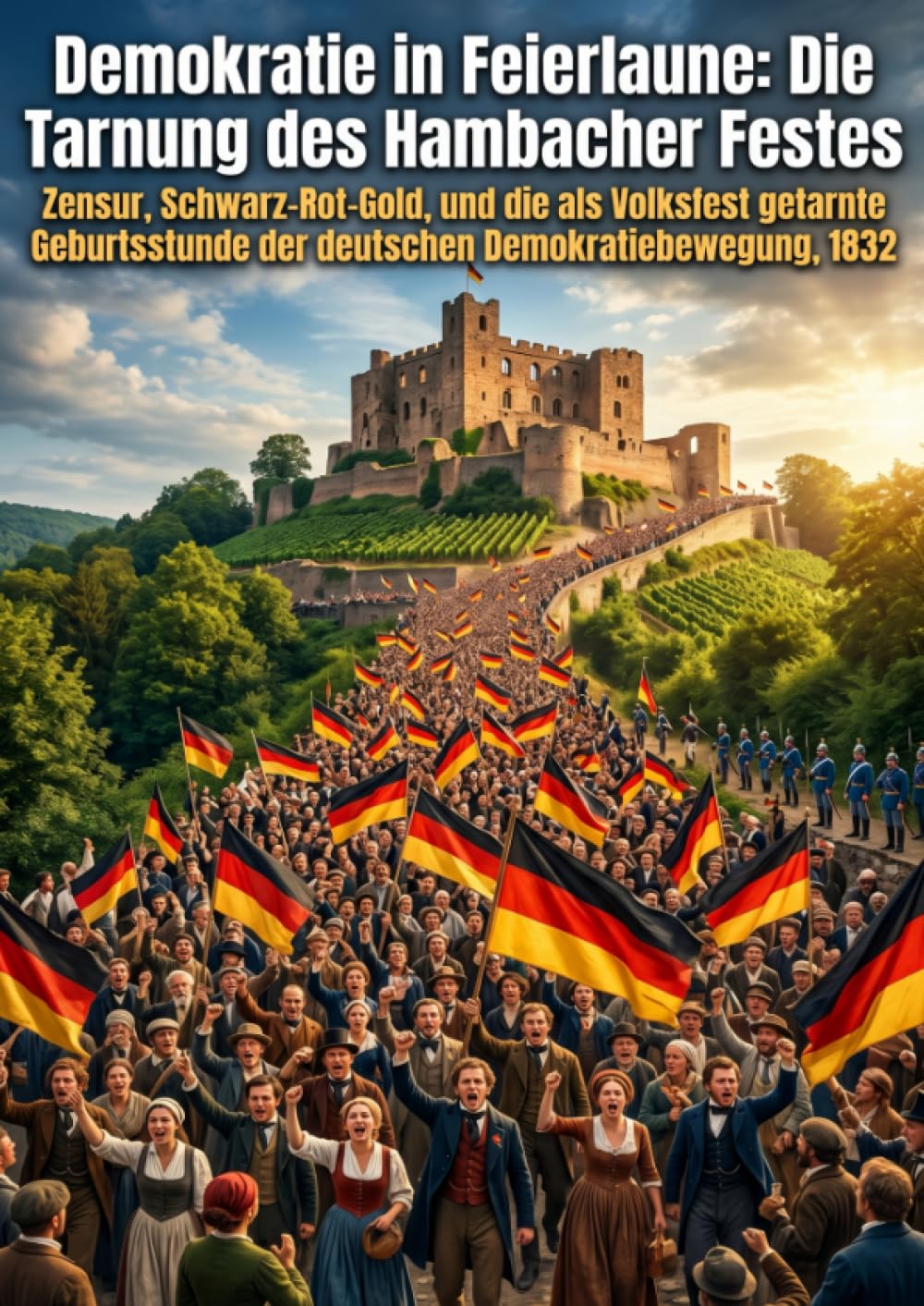 Demokratie in Feierlaune: Die Tarnung des Hambacher Festes: Zensur, Schwarz-Rot-Gold, und die als Volksfest getarnte Geburtsstunde der deutschen Demokratiebewegung, 1832
