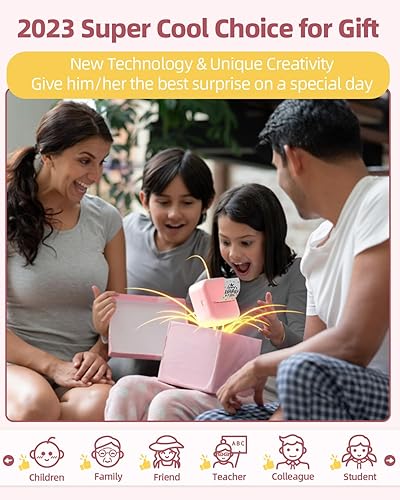 Miniatura 6 de Máquina para hacer calcomanías M02L con 9 rollos de papel 6 rollos de papel blanco no adhesivo (tamaño 2 pulgadas x 21.3 piesrollo) y 3 rollos de