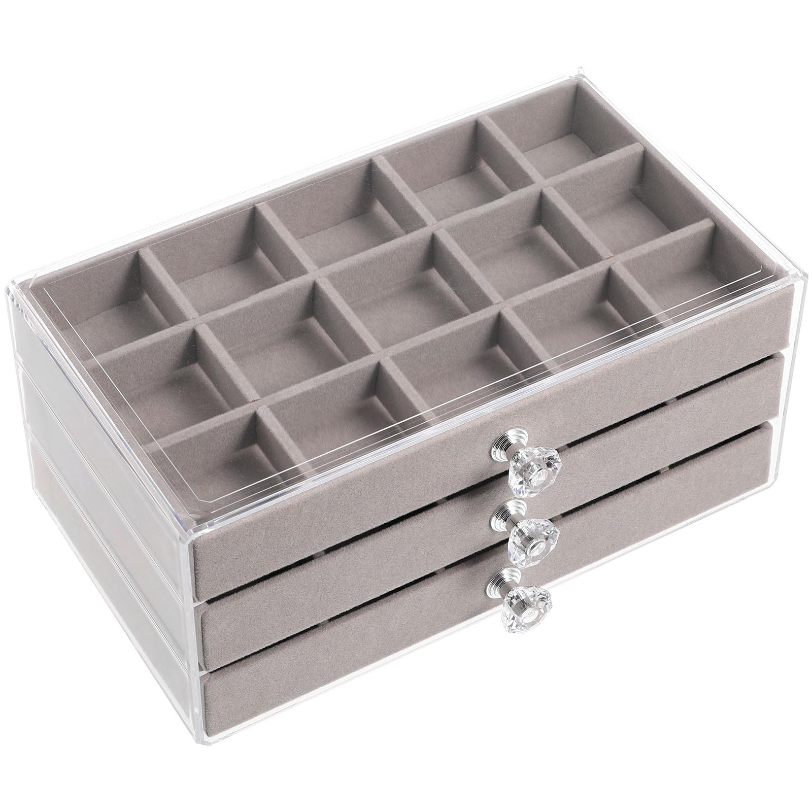 Boîte à bijoux 45 compartiments pour protéger vos colliers