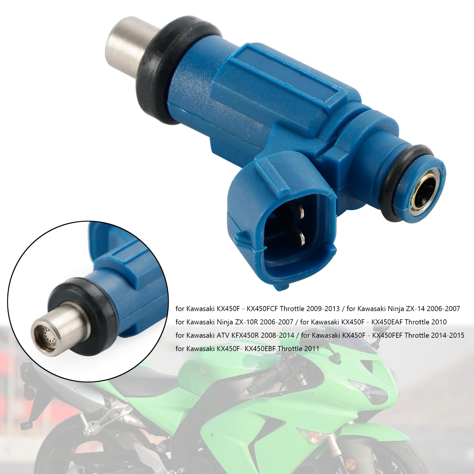 Amazon.com: Frezon 1PCS Fuel Injectors Fit For Kawasaki KX450F
