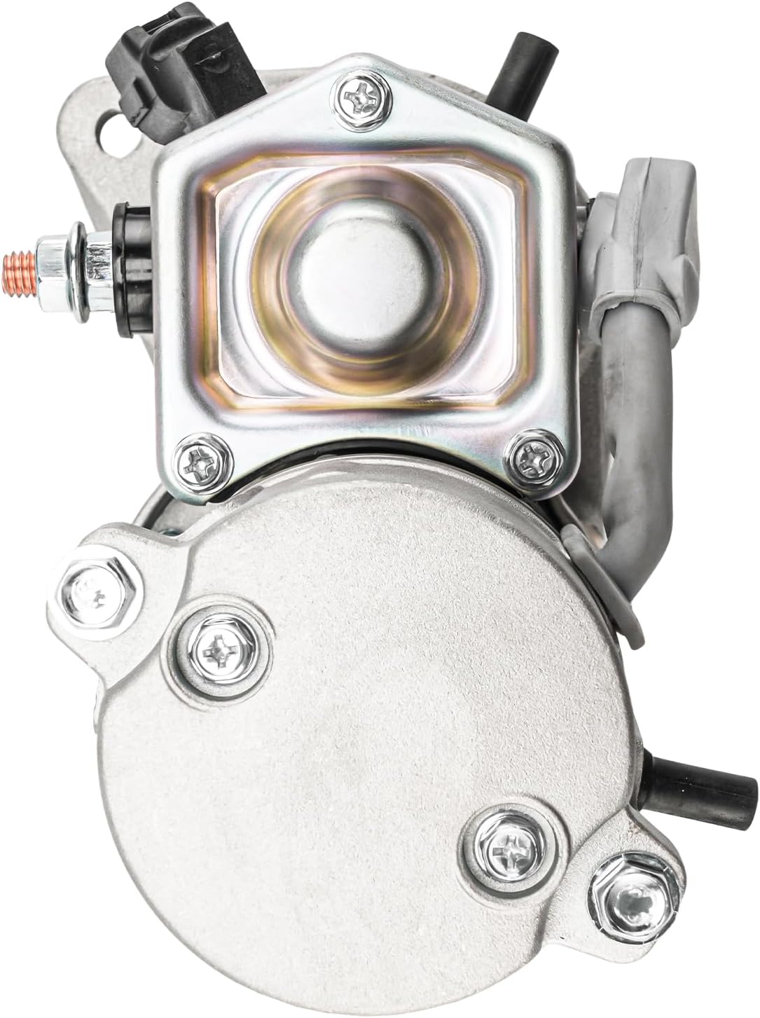 PHILTOP New Starter Motor Replacement for Toyota for 2005-2010 Tacoma/Tundra 4.0L, 2003-2009 4Runner 4.0L, FJ Cruiser, (; 10-Tooth; 2.0kW; w/o Nose Cone) 17876N 12V CW