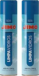Kit 2 Un Jimo Limpa Vidros 400ml
