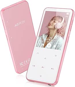 64Go Lecteur Mp3, Bluetooth 5.3 Hifi Music Player, 2.4 Pouces Écran
