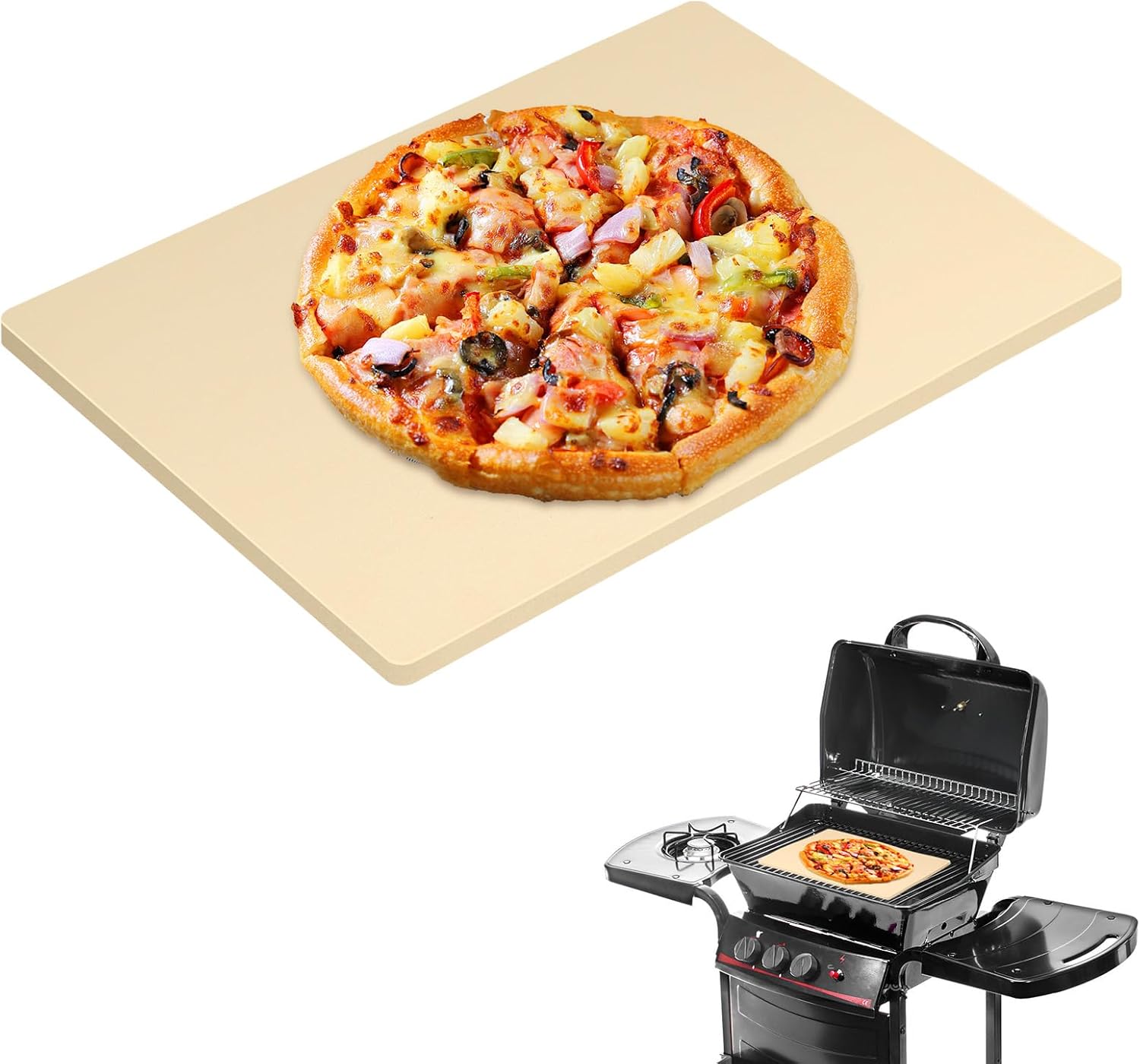 Extra Large Pizza Stone 24 x 18,Cooking Stone for Botswana Ubuy