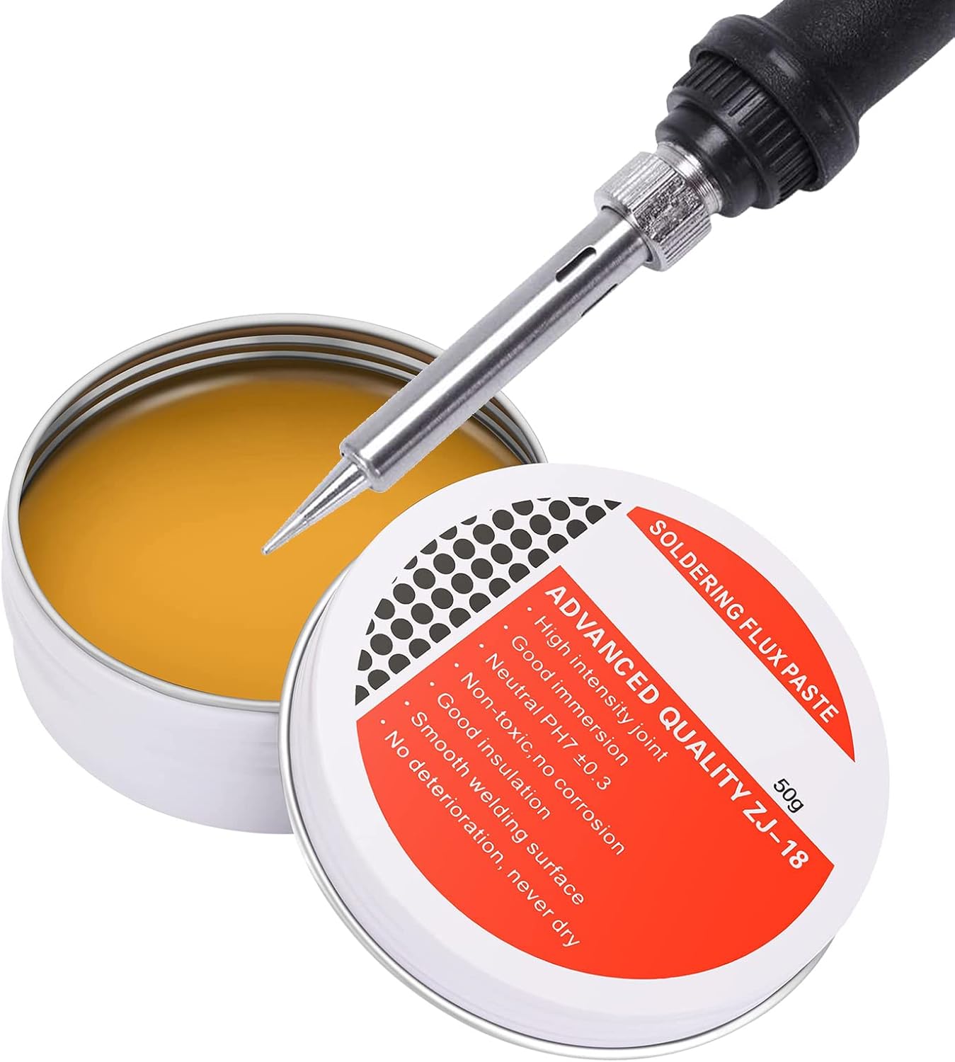 Pasta De Soldadura Sin Plomo, Pasta De Soldadura De Flujo Sin Plomo, Pasta De Soldadura, Pasta Fundente, Pasta De Fundente Para Soldadura Sin Plomo Respetuosa Con El Medio Ambiente Para Soldar