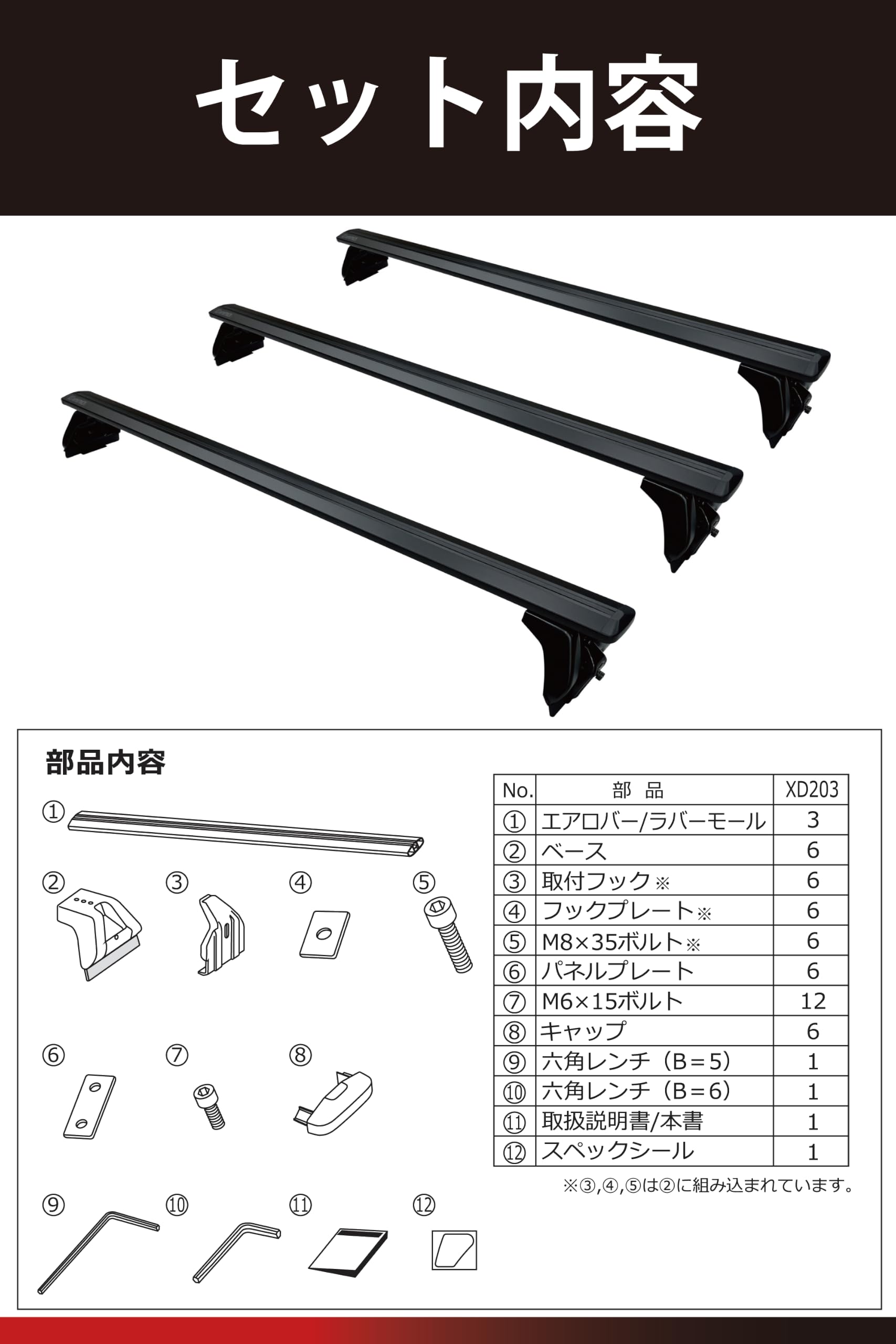 セロニアス ハイエース ナロー用 インペリアルブロンズ フロント3面セット Amazon | カーメイト(Carmate) inno(イノー) ルーフキャリア