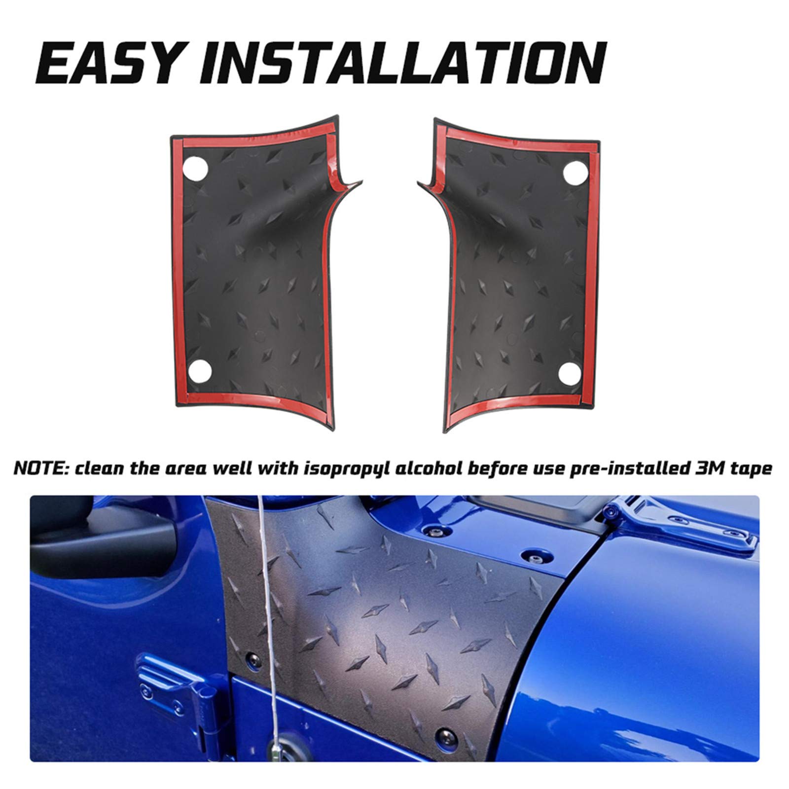 Kiwi Master Cowl Body Armor Outer Cowl Covers JL Corner Guards for 2018