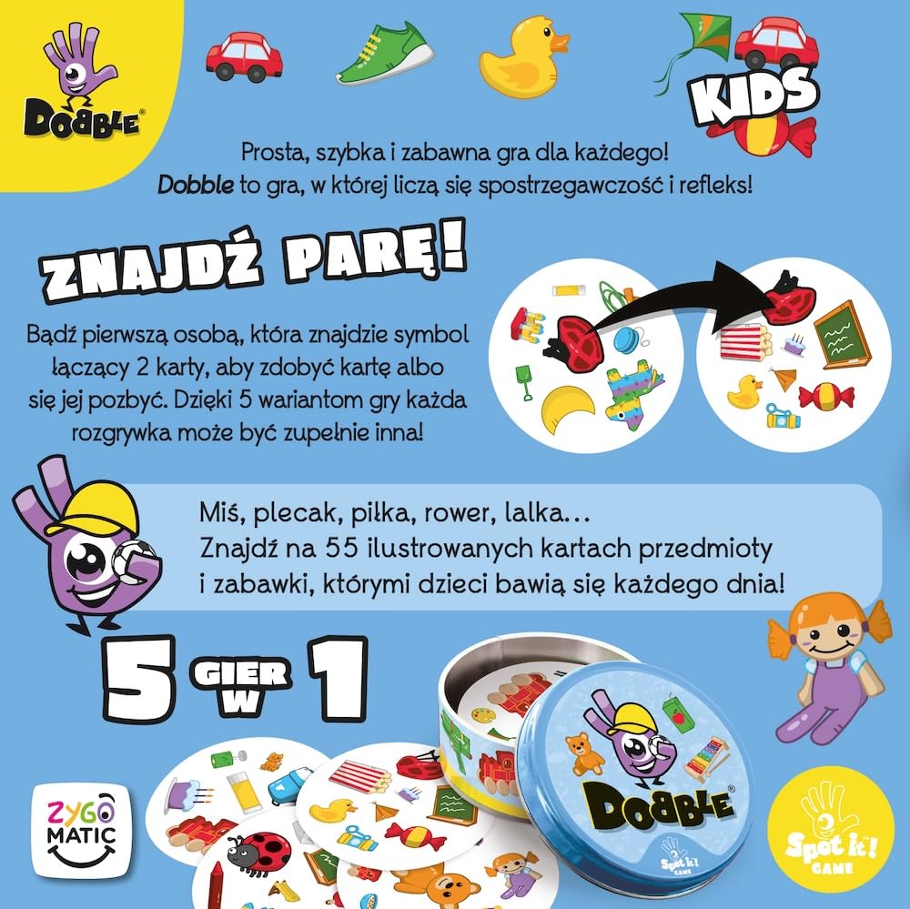 Zygomatic, Dobble Kids