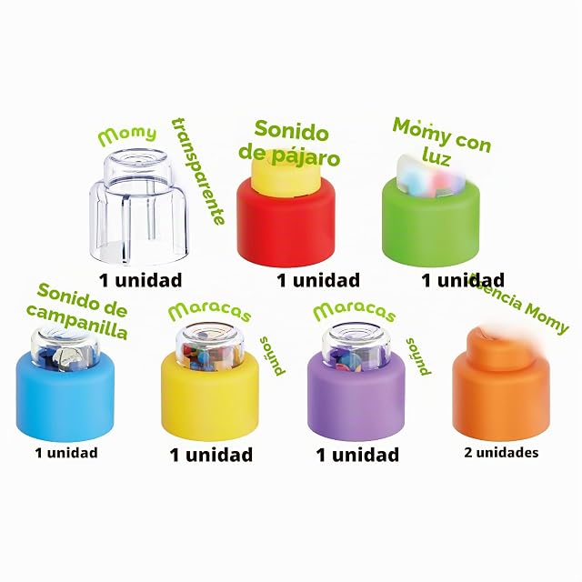 Foto 3 de 5 de Quercetti MOMY Soft Sensory Blocks