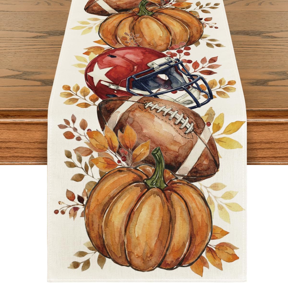 Artoid Mode 210 GSM Fall Table Runner Home Party Decor 13x72 Inch