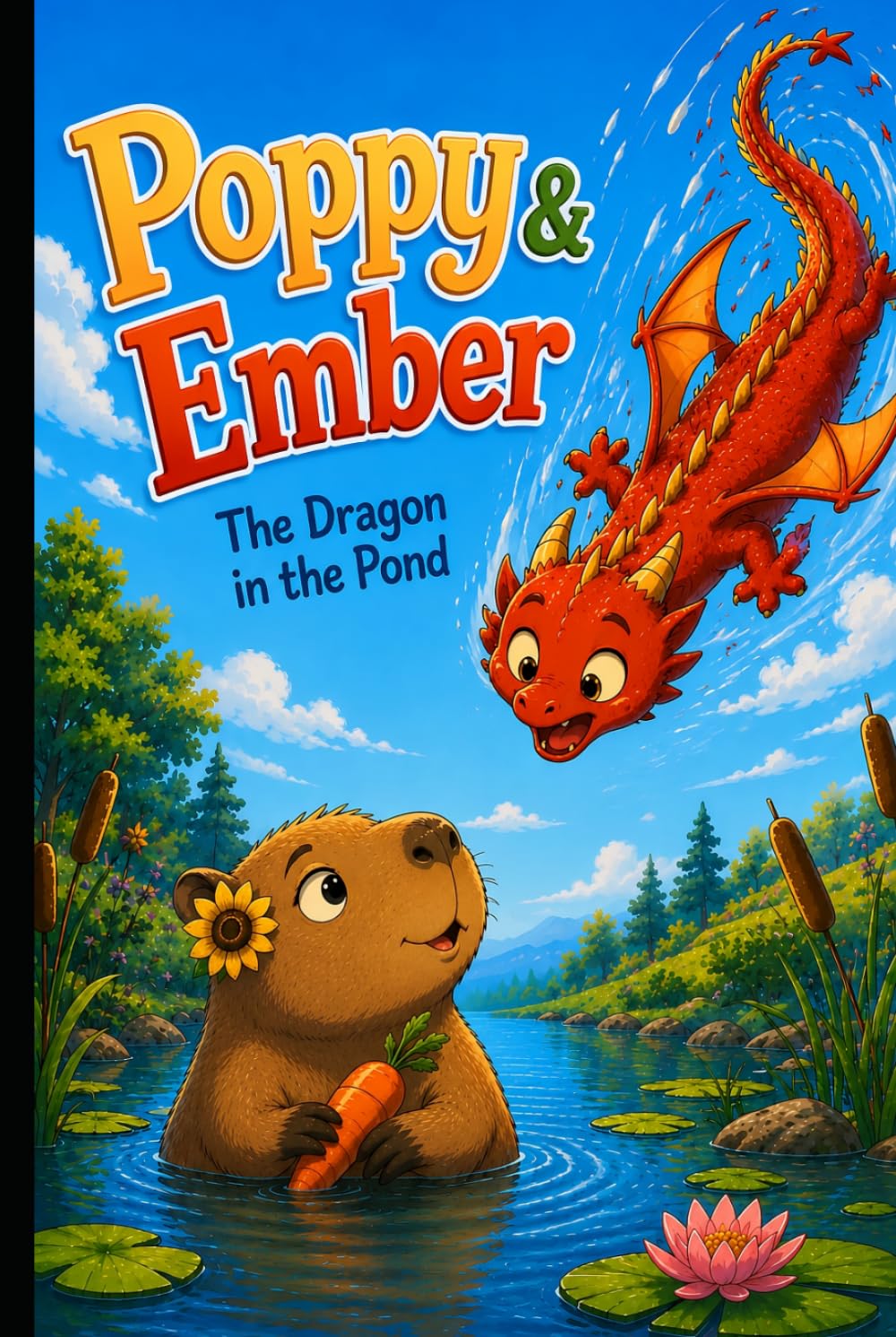 Poppy & Ember: The Dragon in the Pond (Poppy and Ember Adventures)