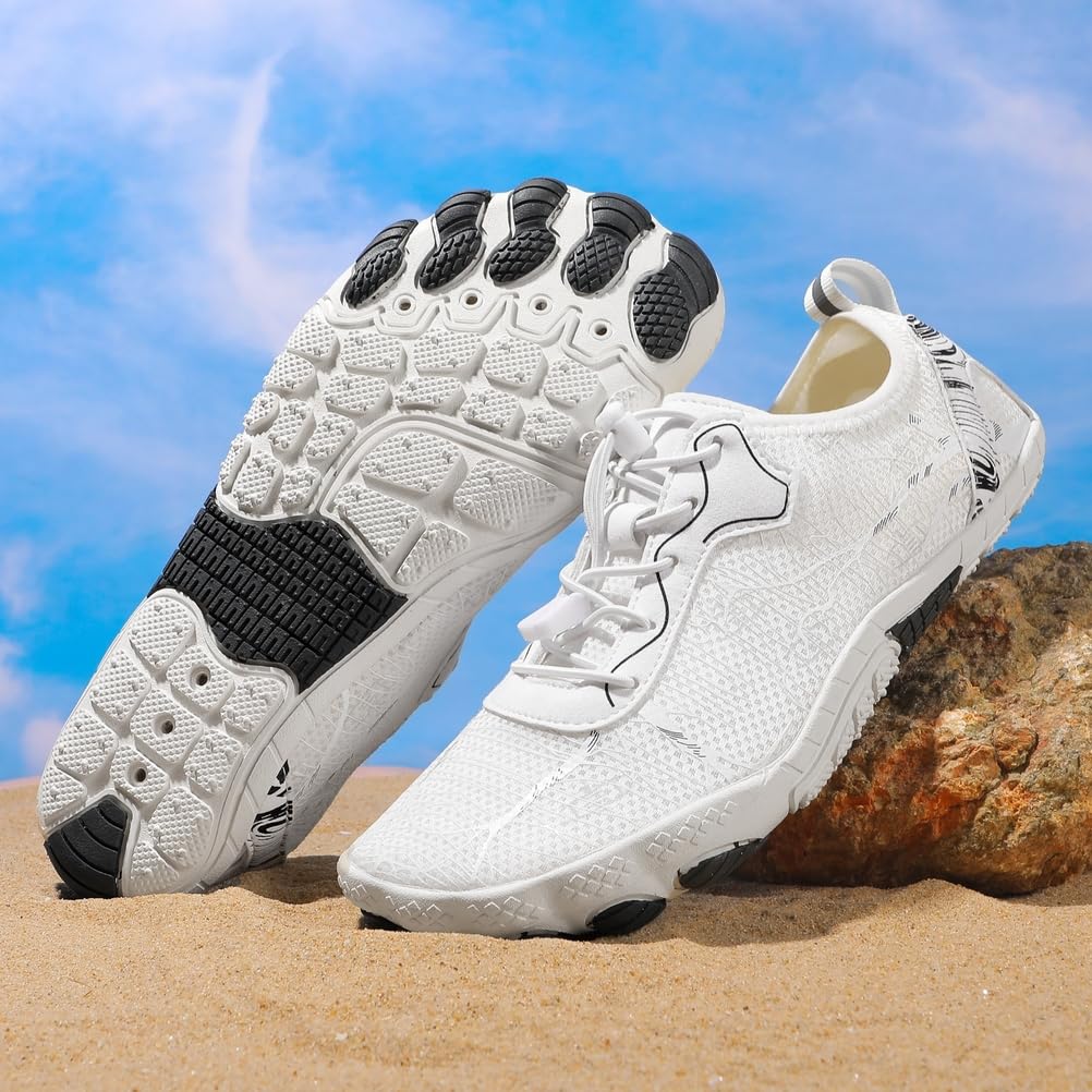 Zapatos de Agua para Hombres y Mujeres de Secado Rápido Descalzos Mesh para Playa Surf Nadar Buceo Senderismo Barco y Escalada