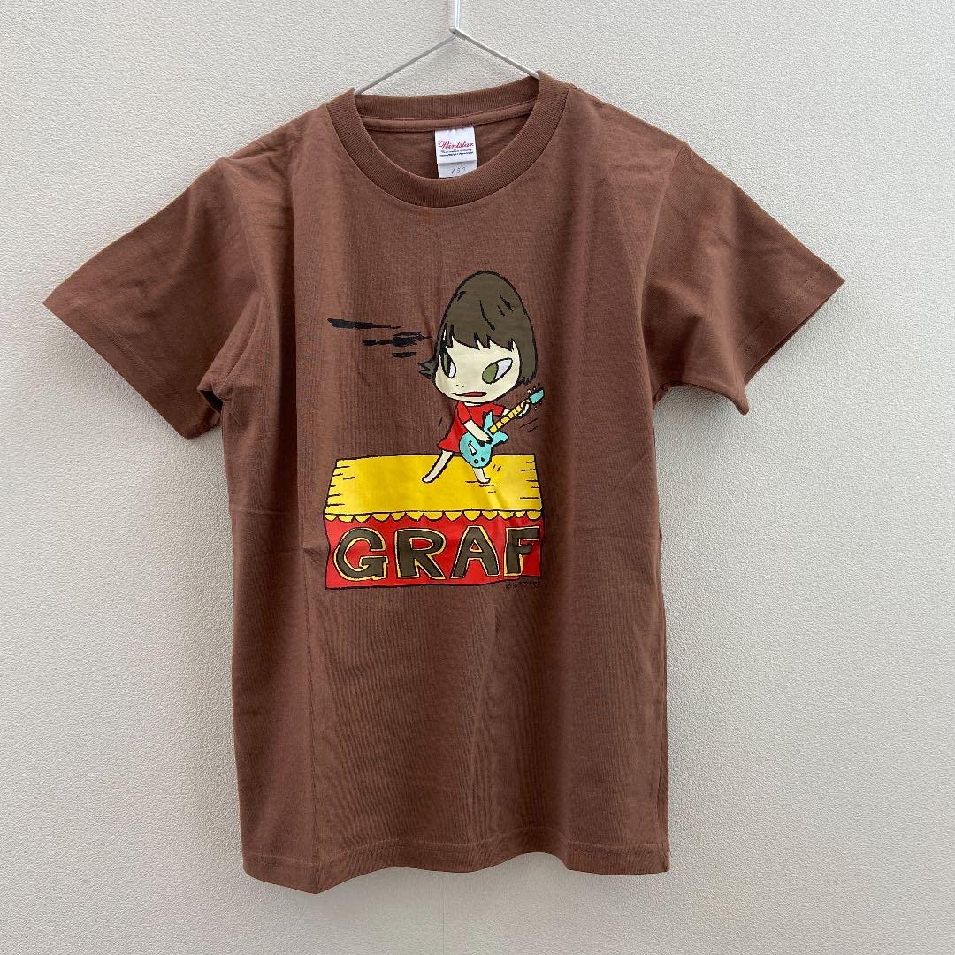 奈良美智　graf コラボTシャツ　新品　茶色　希少 Amazon.co.jp: 奈良美智 graf コラボTシャツ 茶色 : ファッション