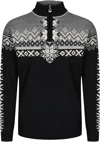 Dale of Norway 140th Anniversary Mens Sweater - 100% Lightweight Wool Ski Sweater - Mens Sweaters and Pullovers