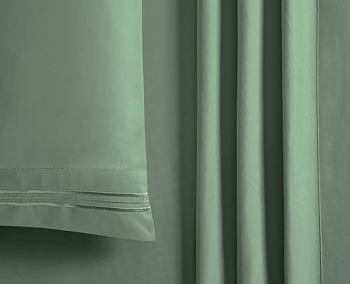 Miniatura 7 de Manyshofu Juego de sábanas tamaño Queen de 1800 hilos, sábanas y fundas de almohada de lujo de 16 pulgadas de profundidad, juego de ropa de cama de