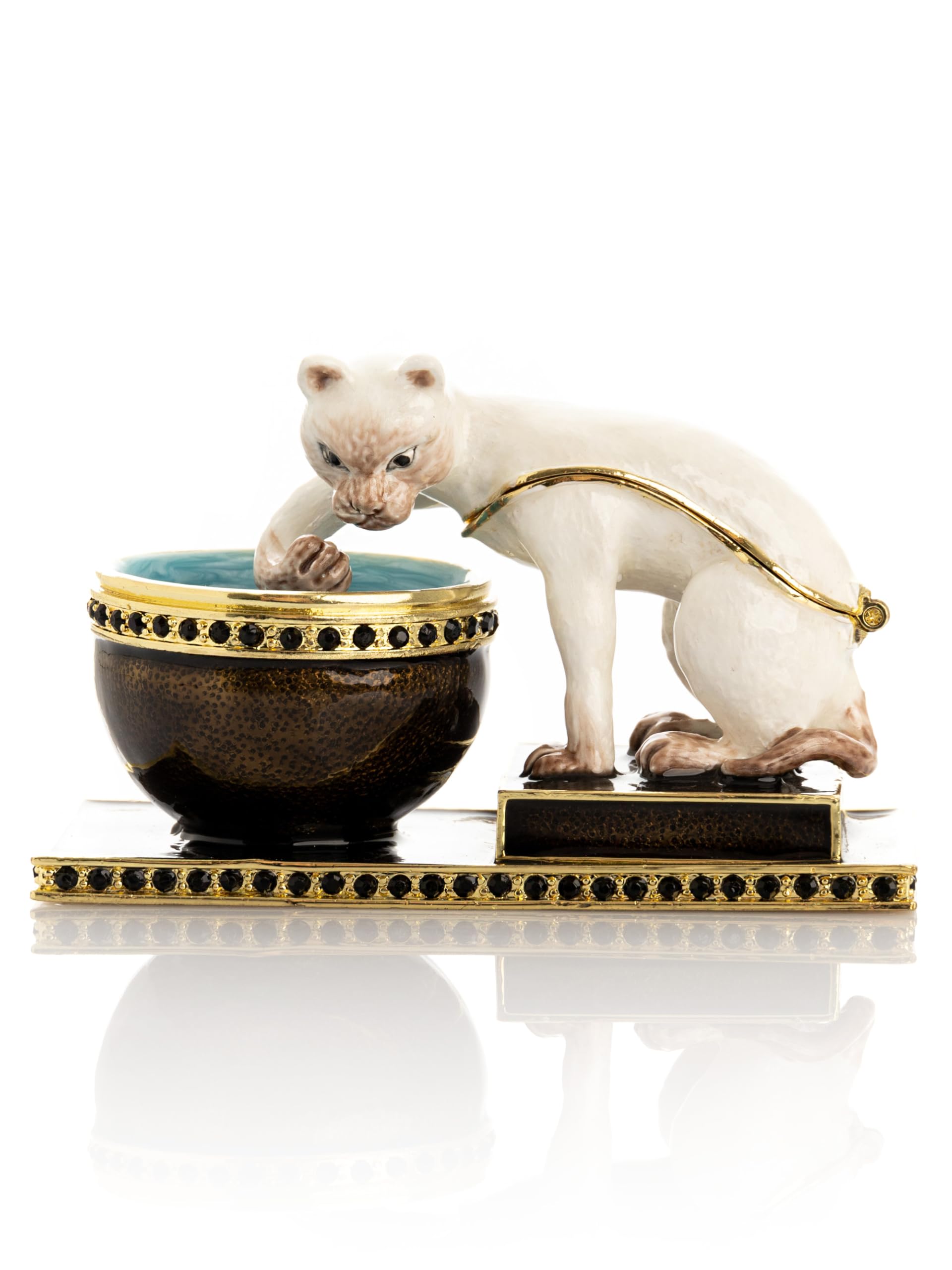 Boîte à bijoux chat Keren Kopal, idée cadeau rare en édition limitée