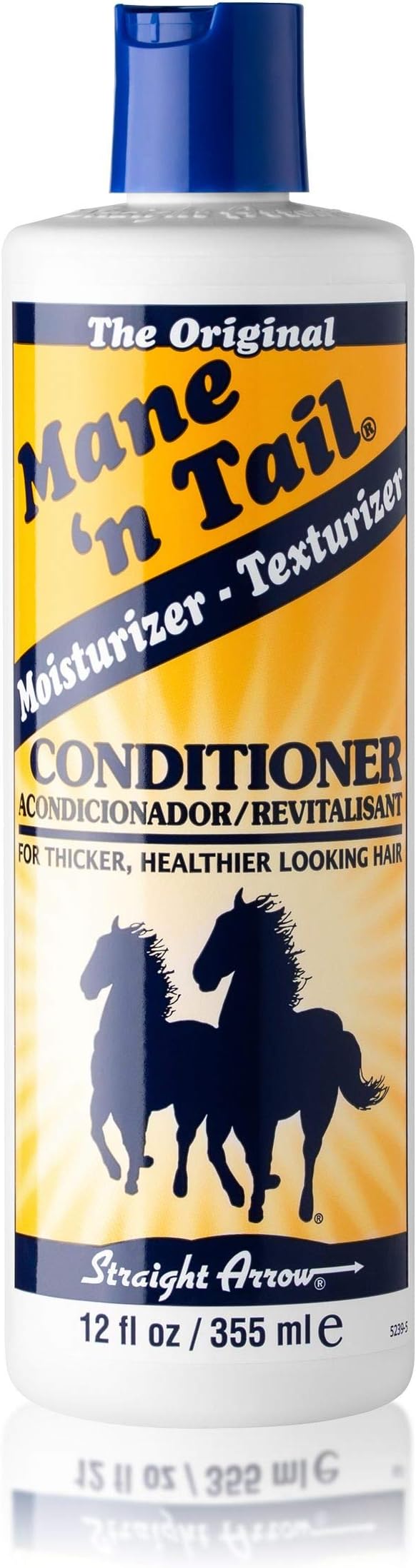 Mane ‘n Tail Original Formula Conditioner 355ml – Promotes fuller and stronger hair. Helps repair damaged hair. Helps detangle hair, reduce frizz and add manageability. KEEPS HAIR TANGLE FREE
