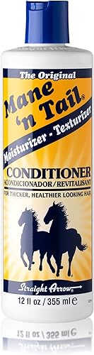 Mane 'n Tail Acondicionador Texturizador Hidratante para Cabello y Abrigos de Aspecto Más Grueso y Saludable 12 oz (543226)