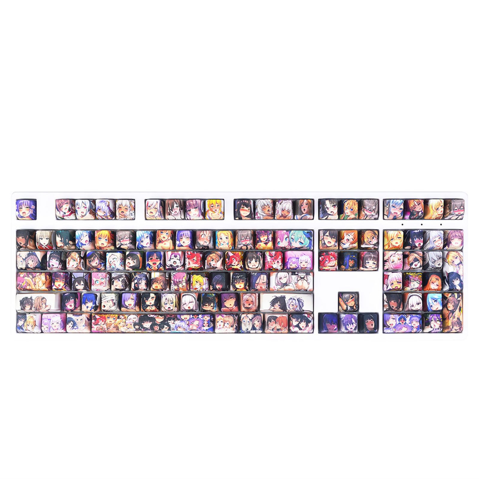 Amazon.co.jp: 108Keys 日本アニメキーキャップ昇華 OEM プロファイル