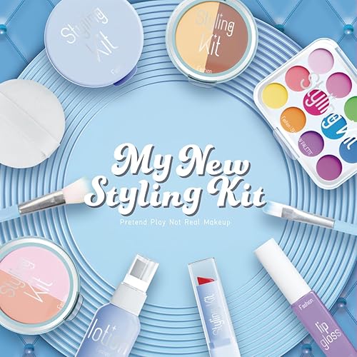 Miniatura 2 de Juego de kits de maquillaje, juguetes de maquillaje de simulación para niñas de más de 3 años (no contiene cosméticos reales)