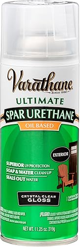 Vista 9 de Uretano de metano Varathane de Rust-Oleum, para el aire libre basado en aceite transparente clásico, cantidad: 1 cuarto de galón, 9341H Satén