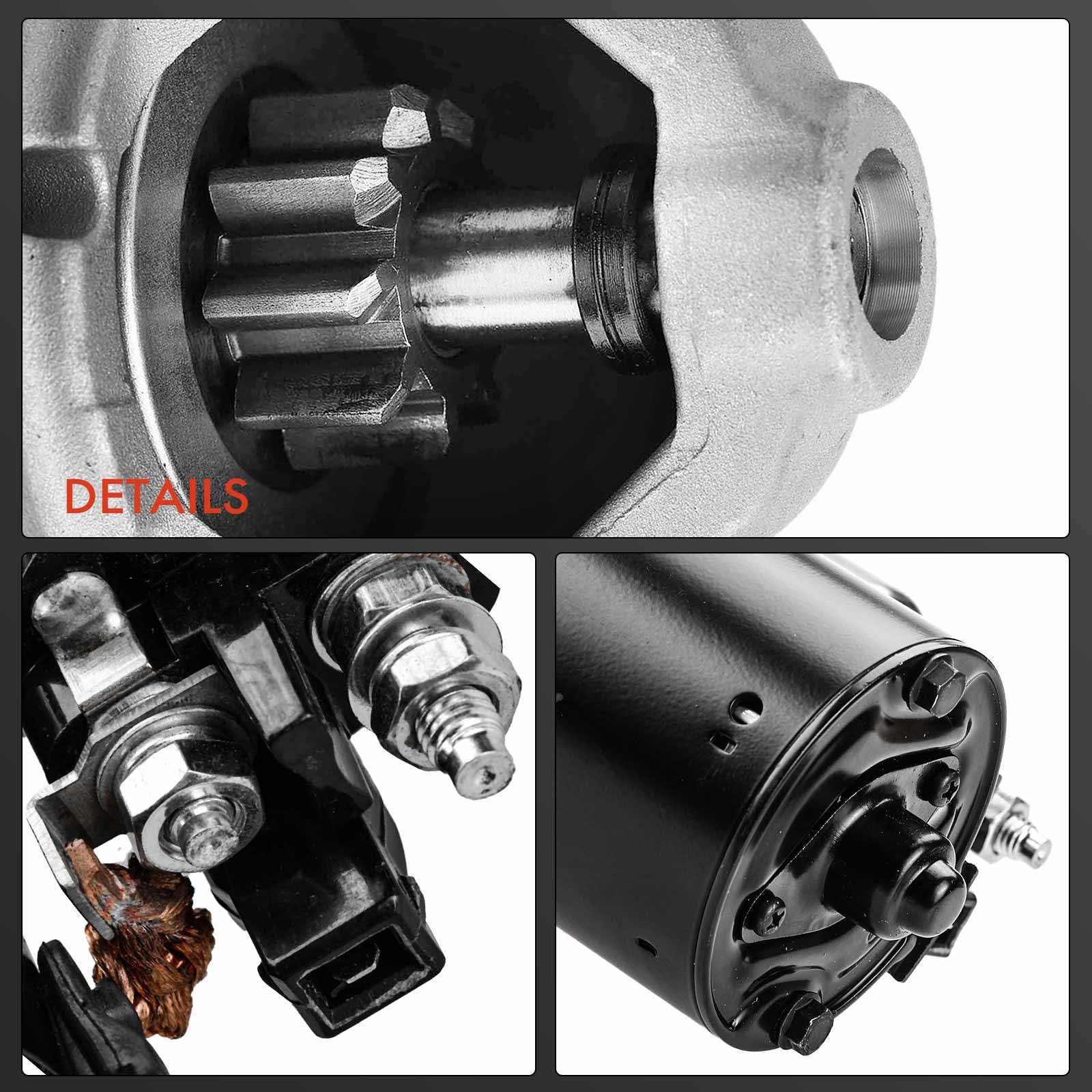 Frankberg Motorino d'avviamento benzina 17 kW 12 V 9 denti 33325 | Compatibile con: Serie 1 Cabrio E88, Serie 1 E81, Serie 3 Coupé E92, Serie 3 Touring E91, Serie 3 Cabrio E93