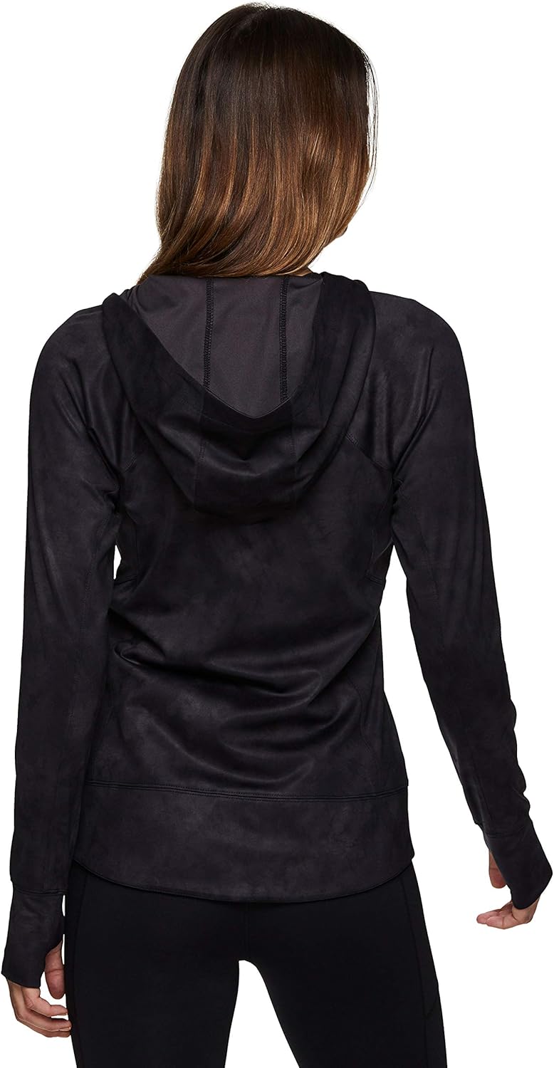 RBX Active Women's Athletic Breathable Lightweight Zip Up Running Jacket with Pockets : Sports & Outdoors