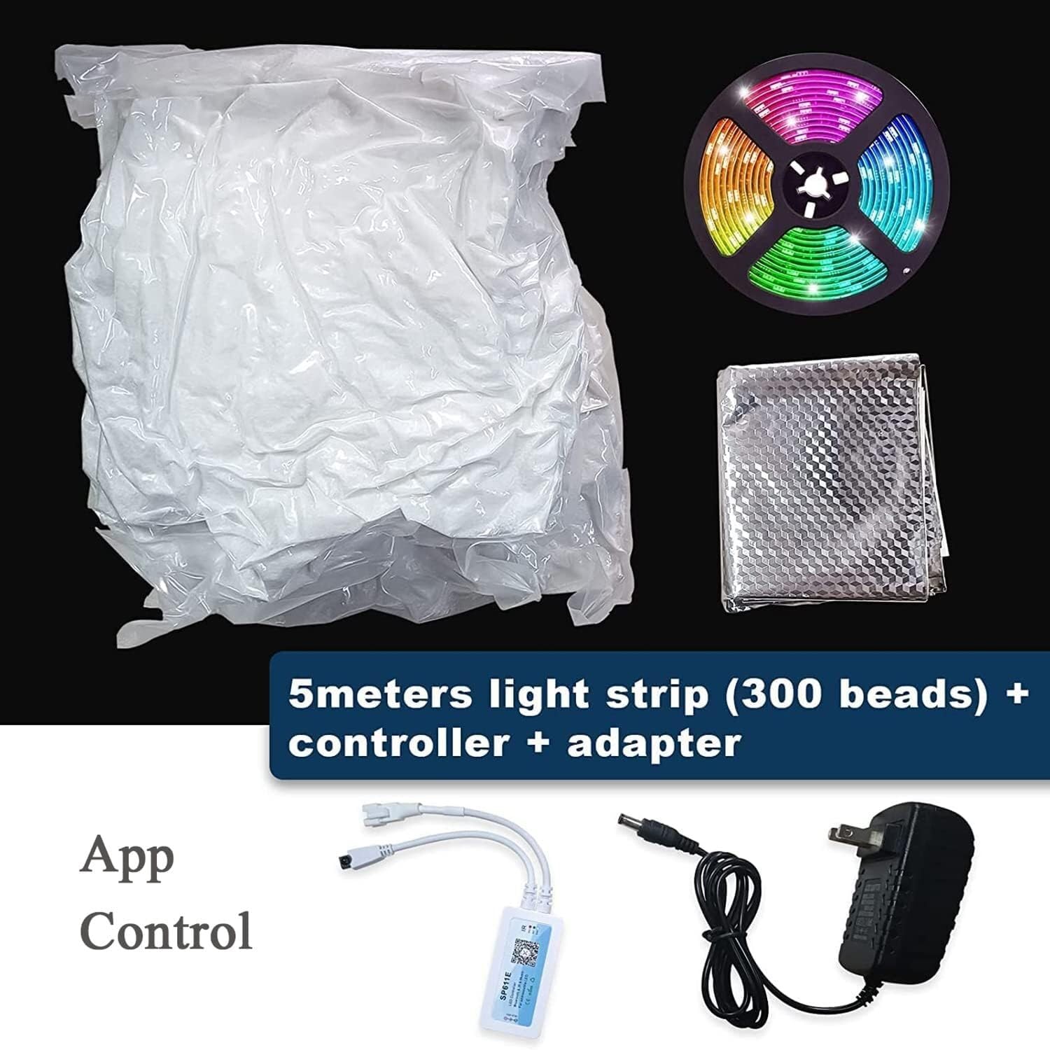 ZCX Lámpara de noche de nube de techo esponjoso, luz de nube de relámpago, tira de luces LED for sala de juegos, bar, fiesta, dormitorio Thunder Cloud Lamp