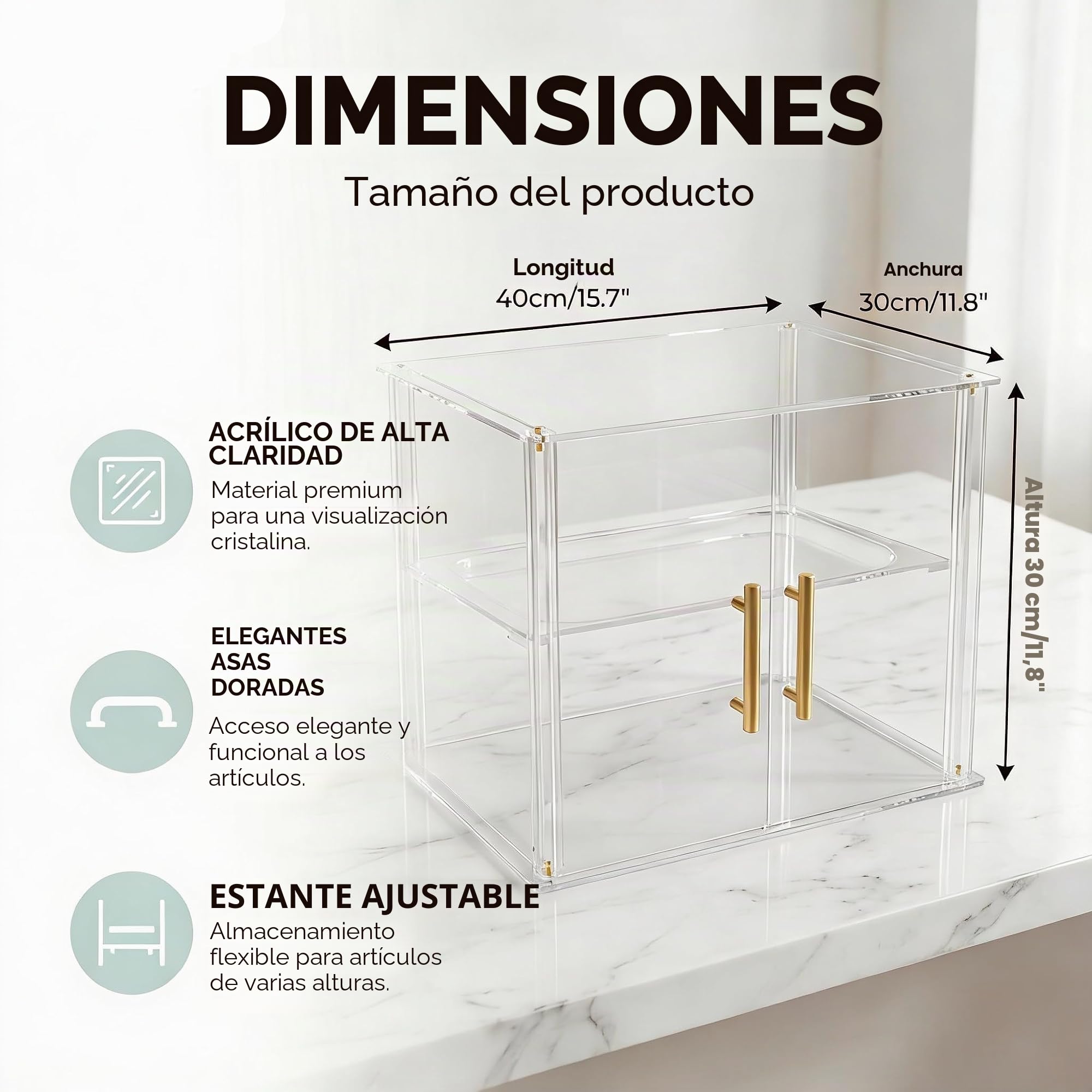 Vitrina de 2 niveles para panadería con puerta magnética, vitrina acrílica transparente para repostería de cocina, vitrina de alimentos, mantiene fresco para rosquillas, bagels, pasteles y