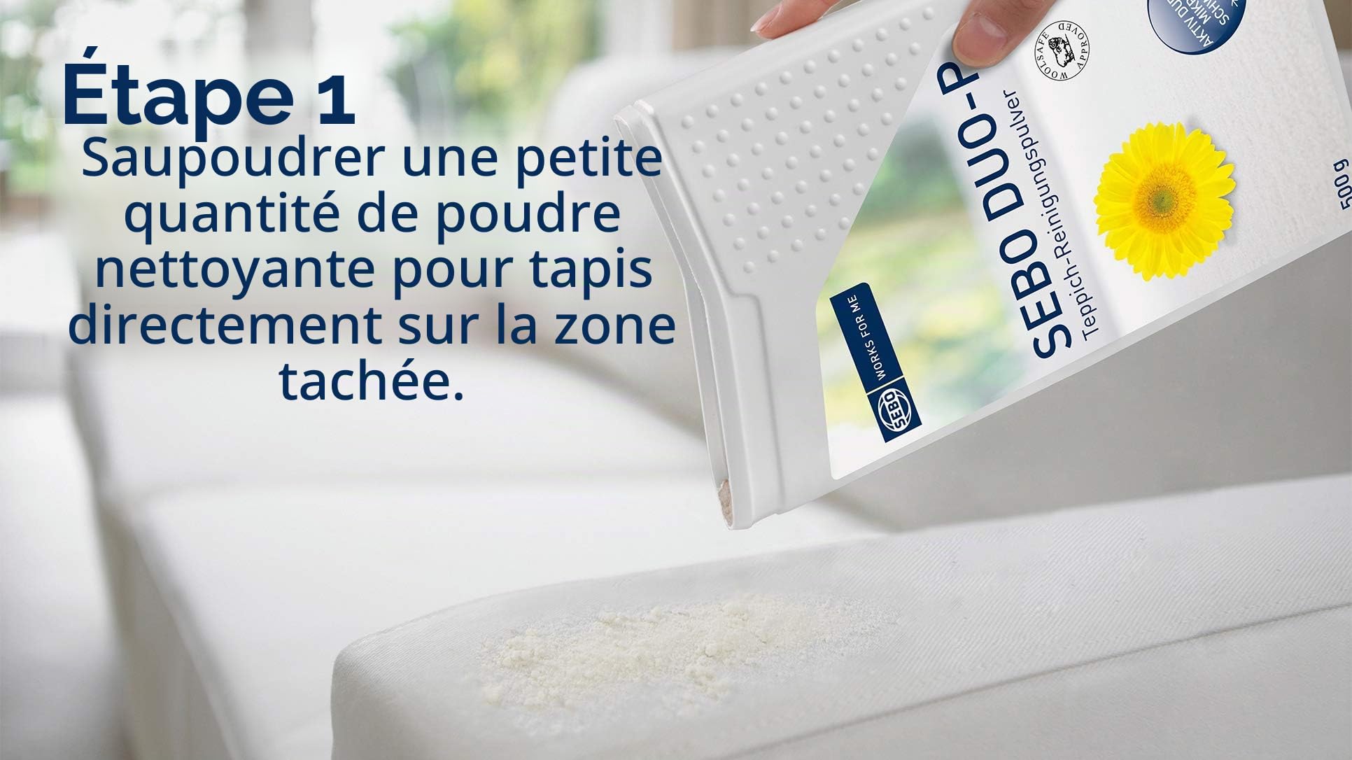 Sebo 0472SE Poudre nettoyante 2,5 kg