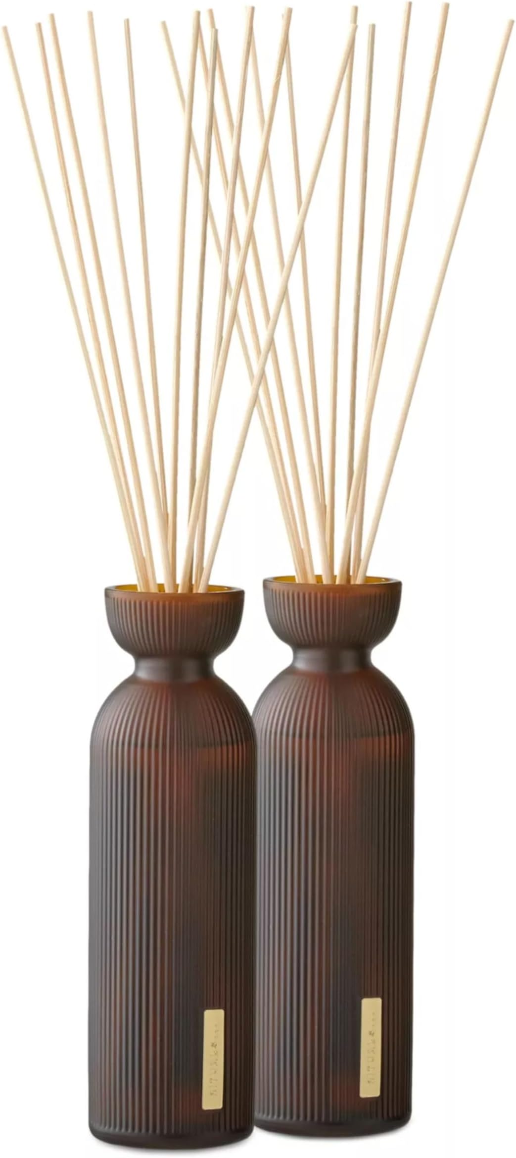 Reed Diffuser Duo Gift Set The Ritual of Mehr - 2 Sets of Fragrance Sticks with Sweet Orange and Cedar Wood - Balancing Home Fragrance - 2x 250ml