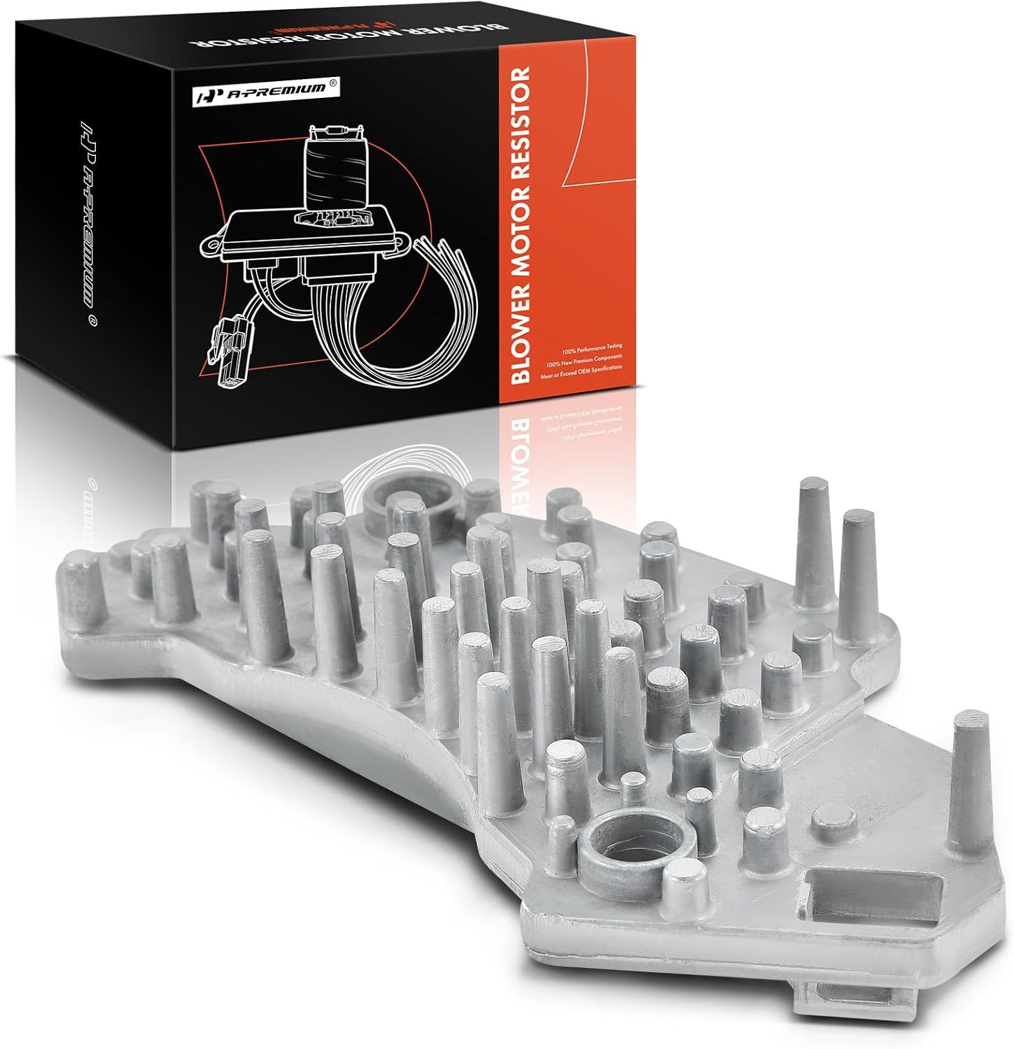 A-Premium Front HVAC Blower Motor Resistor Compatible with Mercedes-Benz E320, CLK320, E430, E55 AMG, E300, E420, CLK55 AMG, R320, E280, E500