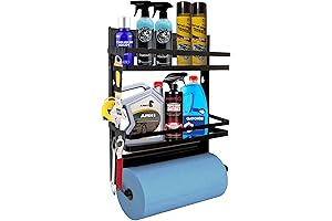 Shop Shelves Heavy Duty Paper Towel Holder with Shelf