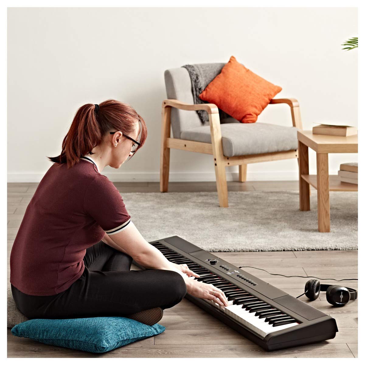SDP-2 Pianoforte Digitale 88 Tasti Di Gear4music + Supporto e Panca Regolabile