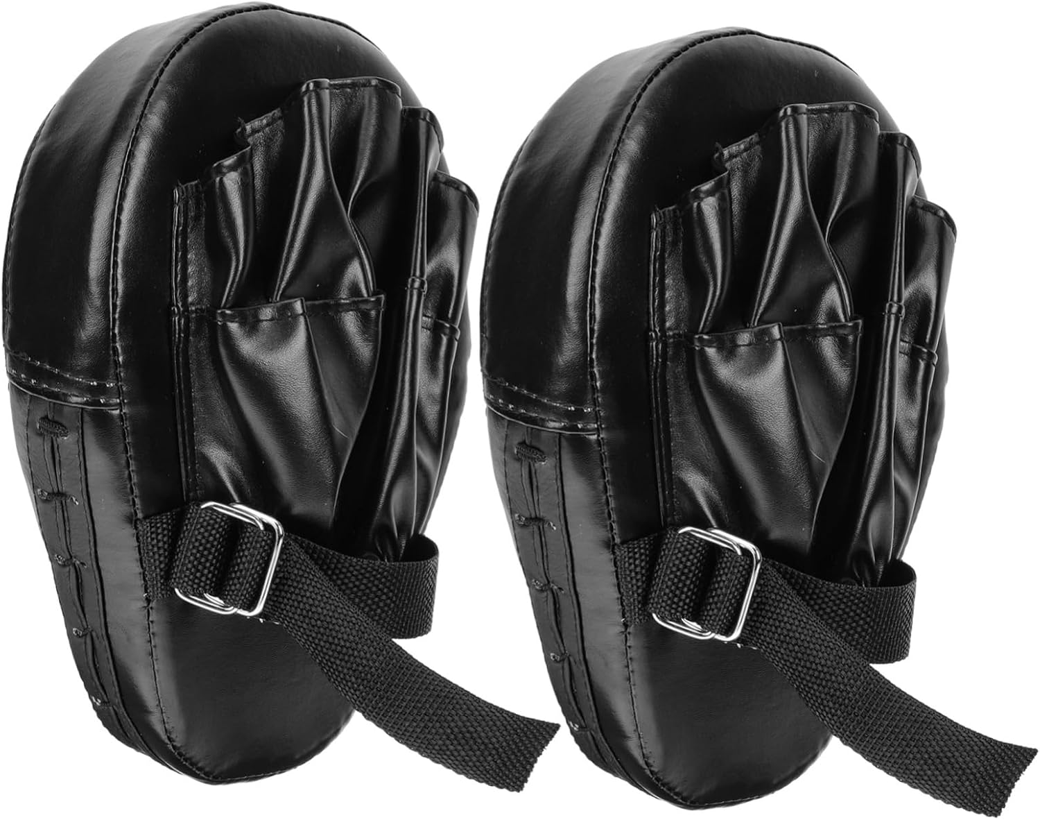 KICHOUSE 2pcs Boxing Pads and Mitts Training Strike Shield for Karate Thai MMA Kickboxing