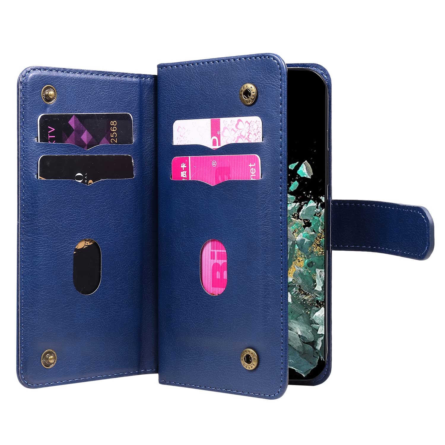Asuwish Compatible with OnePlus 10T 5G/One Plus Ace Pro Wallet Case and
