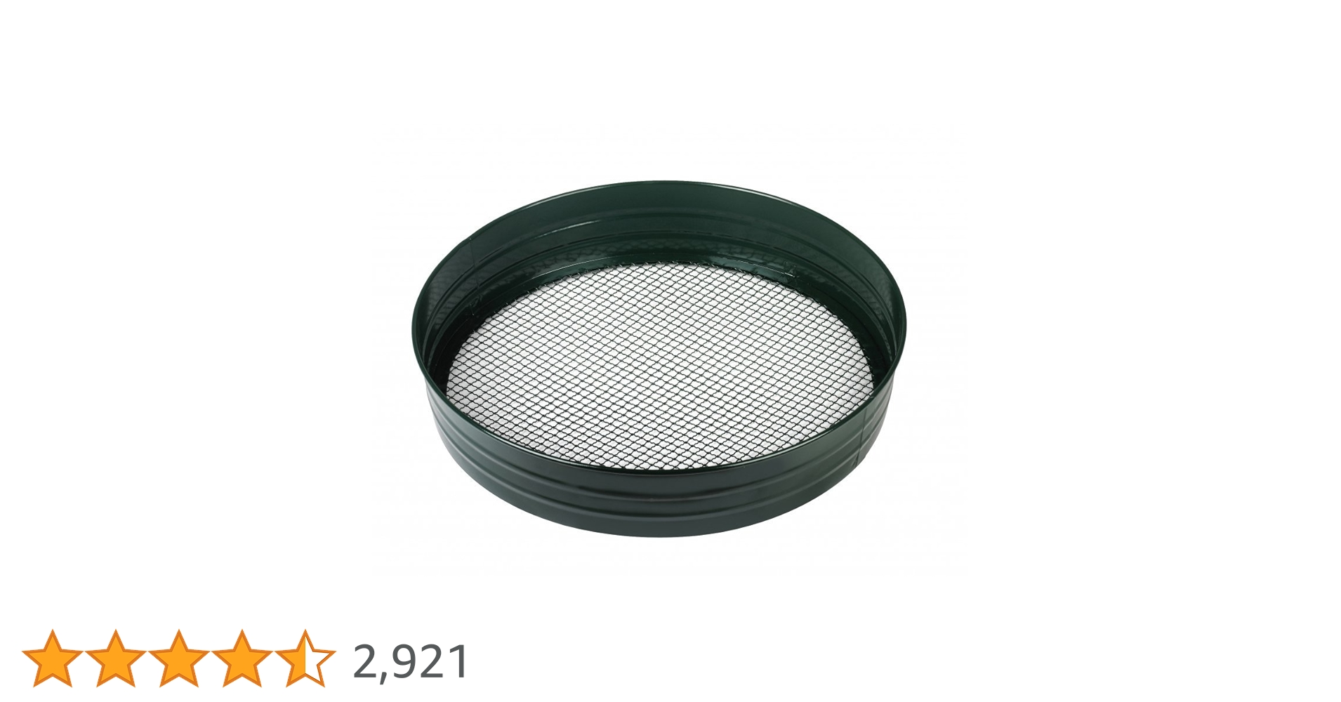 Apollo Gardening 1/4-inch 6mm Metal Garden Riddle/Sieve Mesh 76463